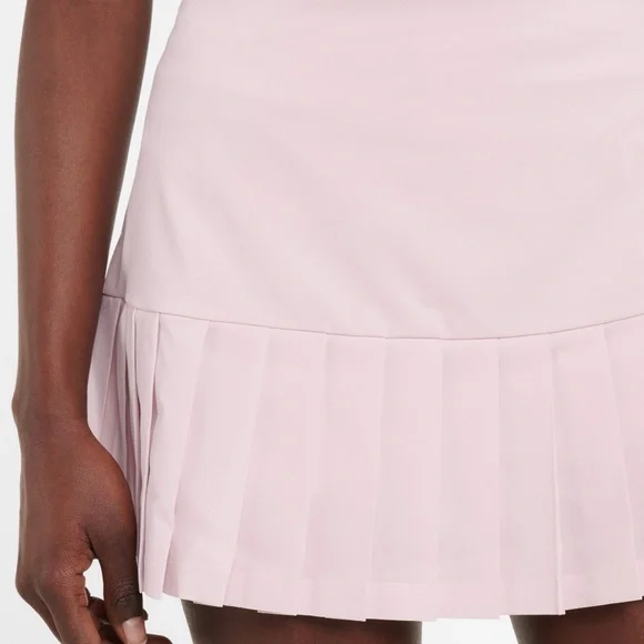 TORY BURCH SPORT Pink Pleated Miniskirt - Picture 3 of 10